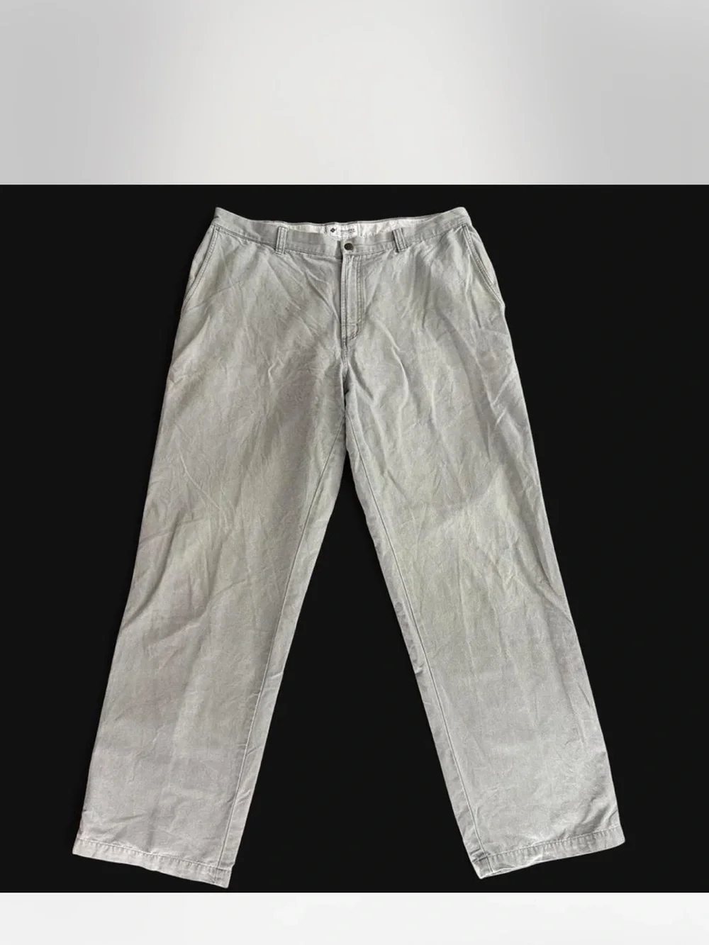 Columbia Men's Gray hiking Pants - Classic Straight Fit